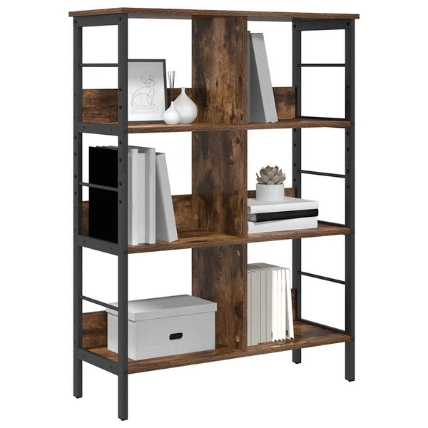 Bücherregal Geräucherte Eiche 82x32x112cm