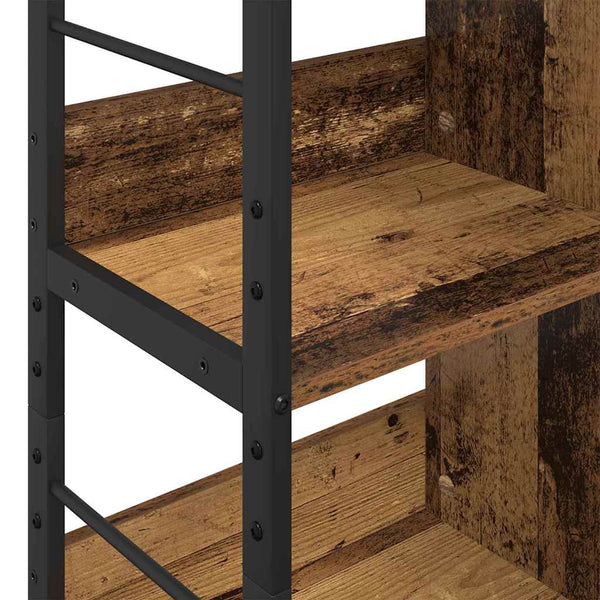Bücherregal Altholz, 82x32x112 cm
