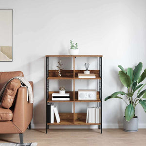 Bücherregal Altholz, 82x32x112 cm