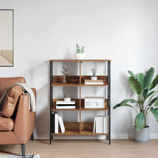 Bücherregal Altholz, 82x32x112 cm