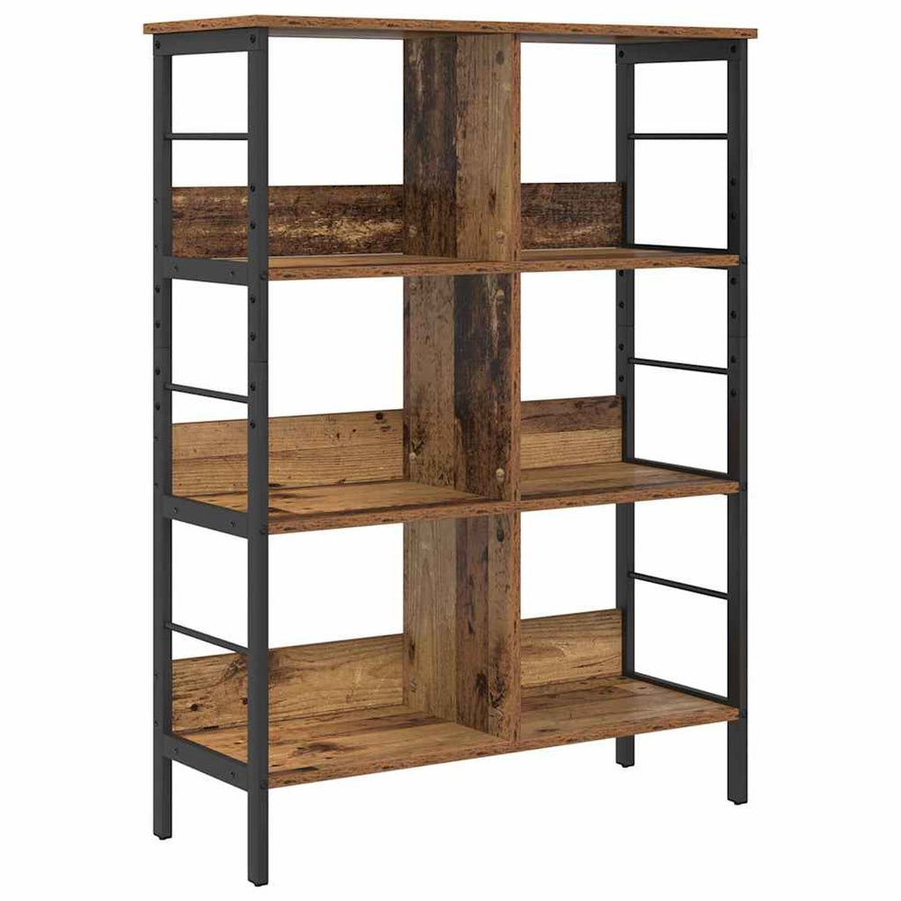 Bücherregal Altholz, 82x32x112 cm