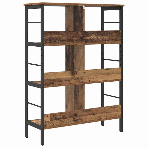 Bücherregal Altholz, 82x32x112 cm