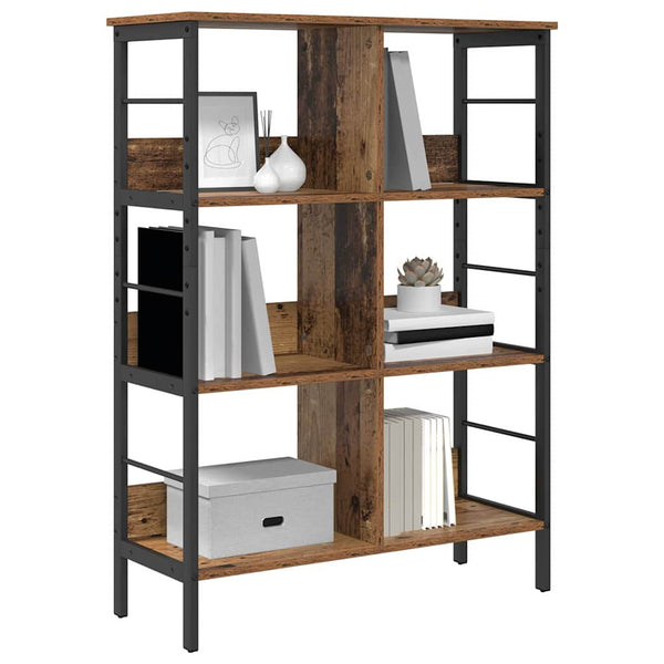 Bücherregal Altholz, 82x32x112 cm