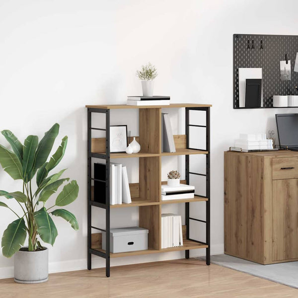 Bücherregal Artisan Eiche 82x32x112 cm