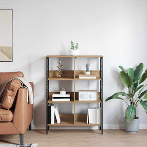 Bücherregal Artisan Eiche 82x32x112 cm