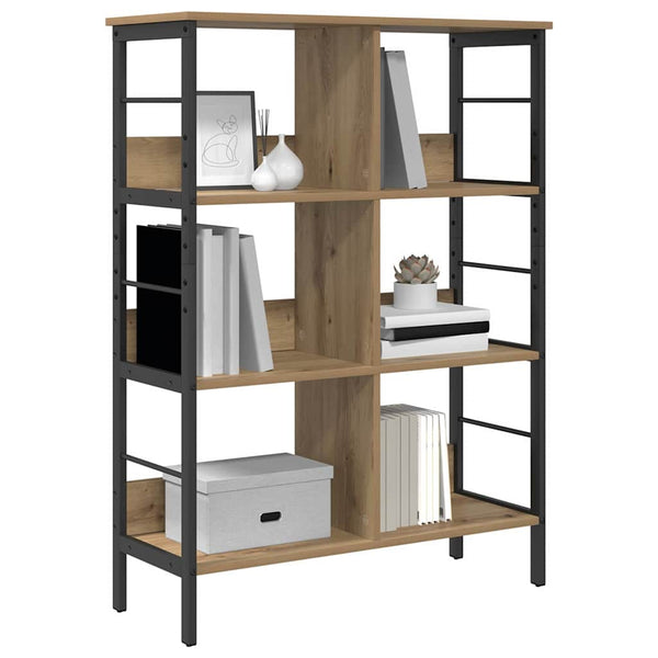 Bücherregal Artisan Eiche 82x32x112 cm