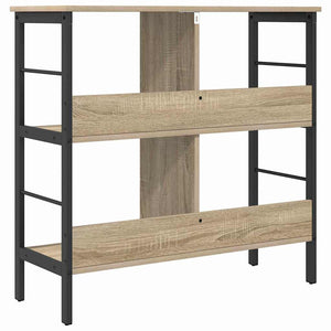 Bücherregal Sonoma Eiche 82x32x79 cm