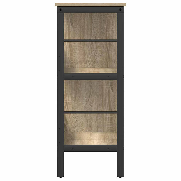 Bücherregal Sonoma Eiche 82x32x79 cm
