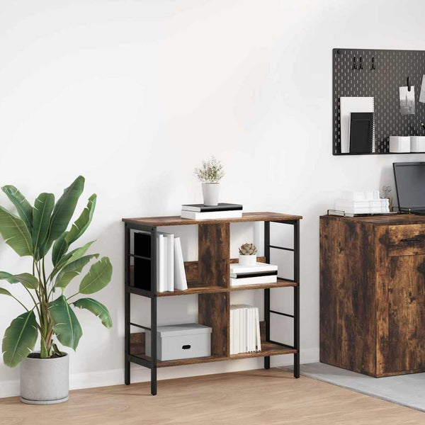 Bücherregal Geräucherte Eiche 82 cm