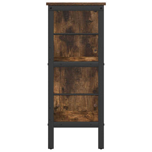 Bücherregal Geräucherte Eiche 82 cm