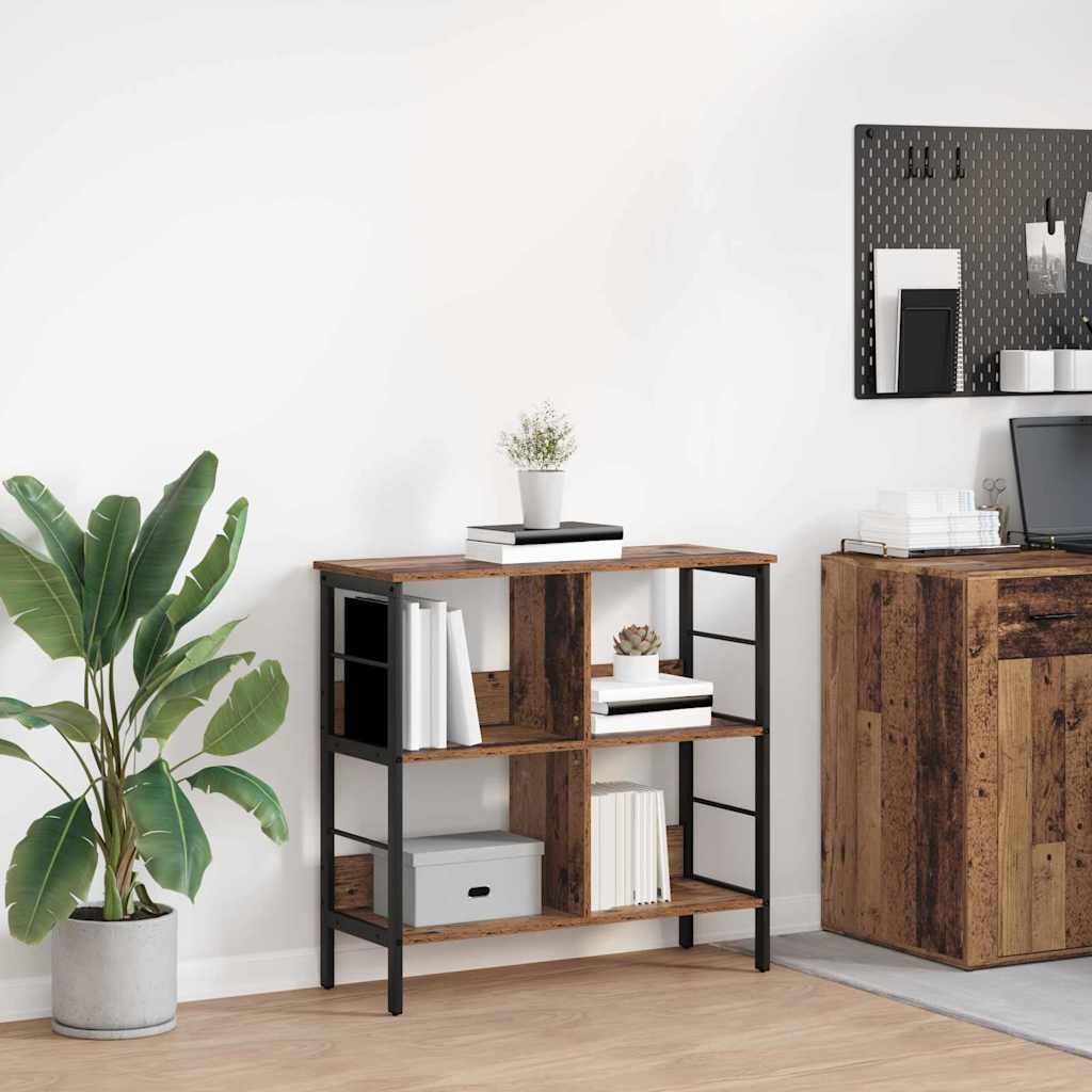Bücherregal Altholz, 82 cm