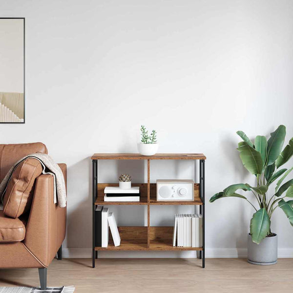 Bücherregal Altholz, 82 cm
