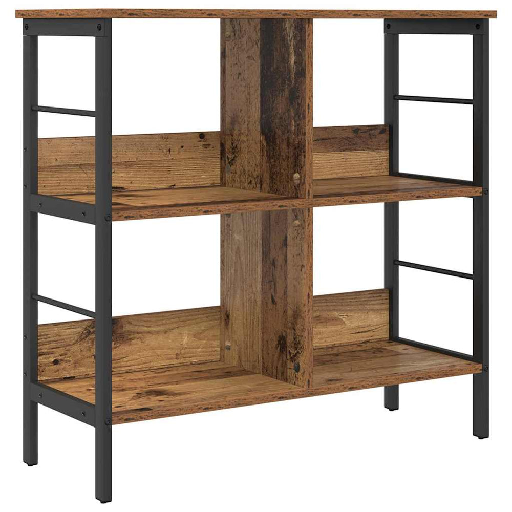 Bücherregal Altholz, 82 cm