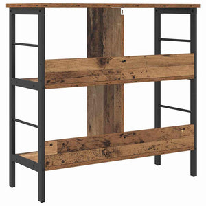Bücherregal Altholz, 82 cm