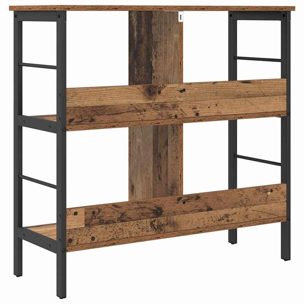 Bücherregal Altholz, 82 cm