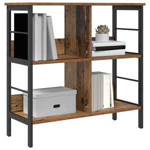 Bücherregal Altholz, 82 cm