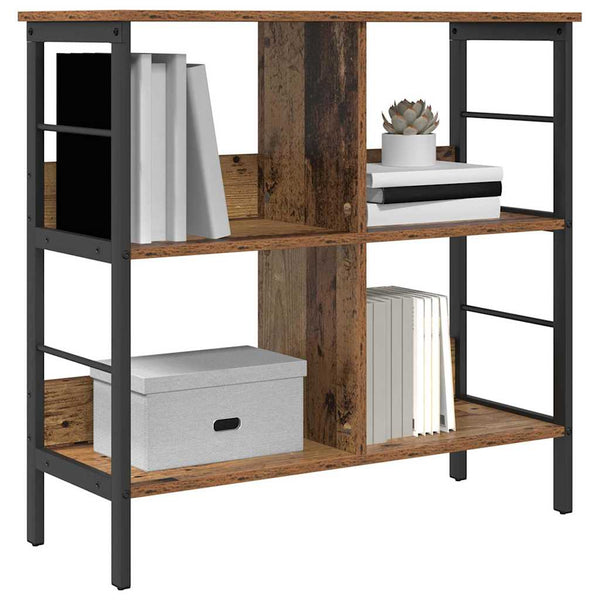 Bücherregal Altholz, 82 cm