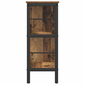 Bücherregal Altholz, 82 cm
