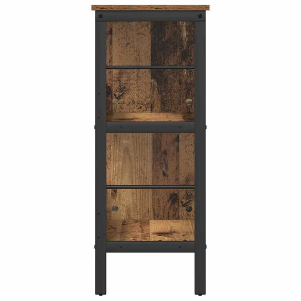 Bücherregal Altholz, 82 cm