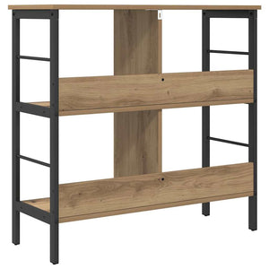 Bücherregal Artisan Eiche 82x32x79cm