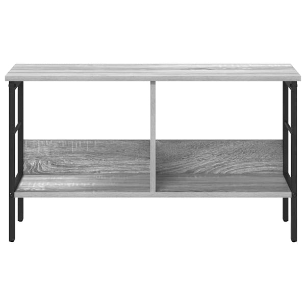 Graues Bücherregal Sonoma, 82 cm