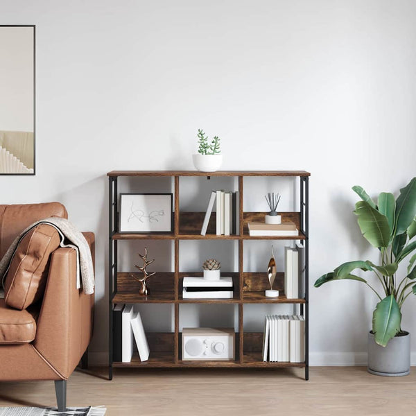 Bücherregal Geräucherte Eiche 102 cm