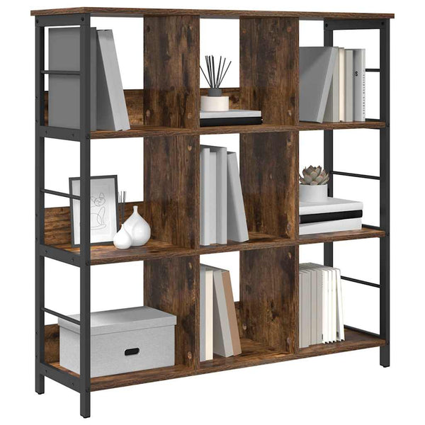 Bücherregal Geräucherte Eiche 102 cm