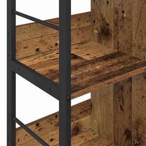 Bücherregal Altholz 102 cm