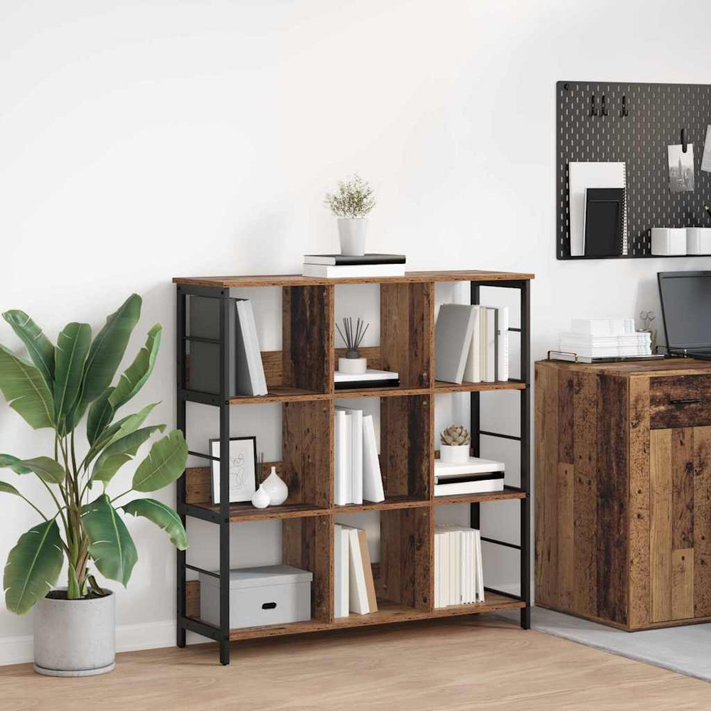 Bücherregal Altholz 102 cm