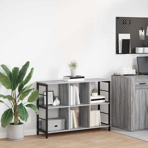 Bücherregal Grau Sonoma 102 cm