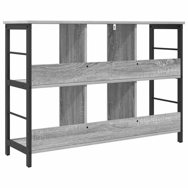 Bücherregal Grau Sonoma 102 cm