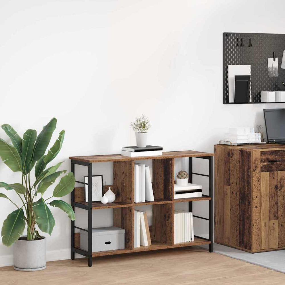 Bücherregal Altholz 102 cm