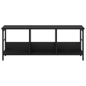 Bücherregal Schwarz Eichen-Optik