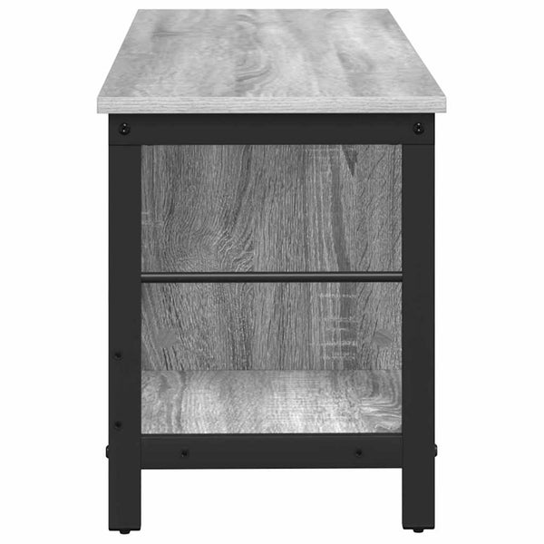 Bücherregal Grau Sonoma 102cm