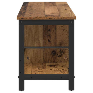 Bücherregal Altholz 102 cm