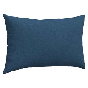 Blaue Sofakissen 2er-Set 50x30 cm