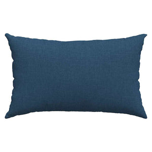 Blaue Sofakissen 2er-Set 50x30 cm