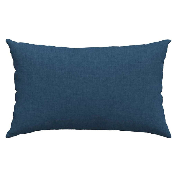 Blaue Sofakissen 2er-Set 50x30 cm