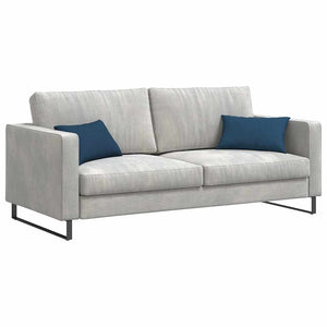 Blaue Sofakissen 2er-Set 50x30 cm