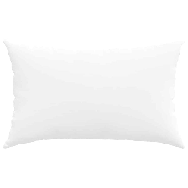 Sofakissen 2er-Set Weiß 50x30 cm