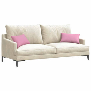 Sofakissen 2er Set Rosa 50x30 cm