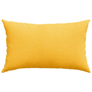 Sofakissen Gelb Cord 50x30cm 2er-Set