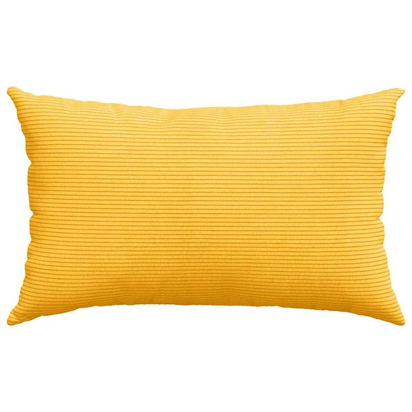 Sofakissen Gelb Cord 50x30cm 2er-Set