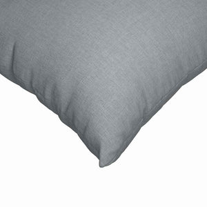 Sofakissen 2er Set Hellgrau 60x40 cm