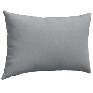 Sofakissen 2er Set Hellgrau 60x40 cm