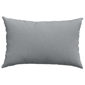 Sofakissen 2er Set Hellgrau 60x40 cm