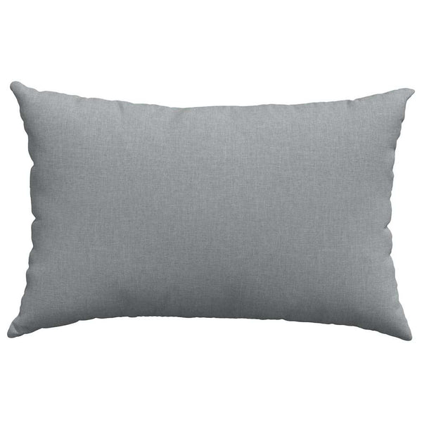 Sofakissen 2er Set Hellgrau 60x40 cm