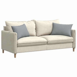 Sofakissen 2er Set Hellgrau 60x40 cm