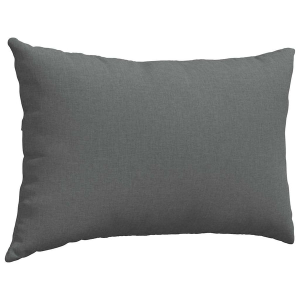 Sofakissen 2er Set Dunkelgrau 60x40 cm