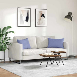 Jeans Sofakissen 2er-Set Blau 60x40cm